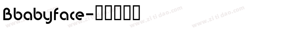 Bbabyface字体转换