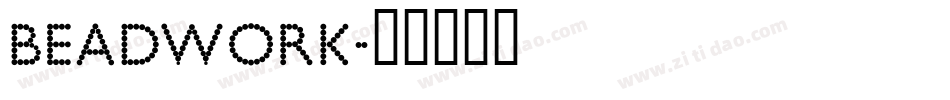 Beadwork字体转换