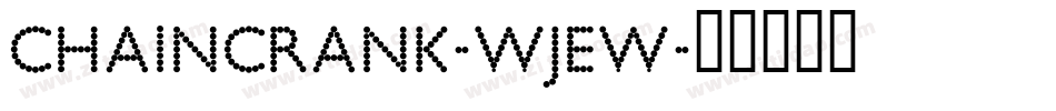 ChainCrank-wJEw字体转换