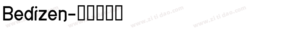 Bedizen字体转换