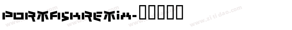 PormaskRemix字体转换