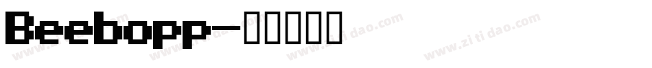 Beebopp字体转换