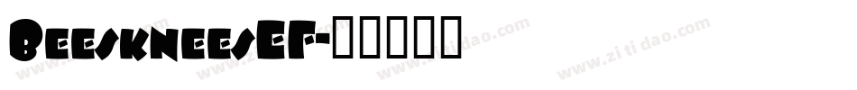 BeeskneesEF字体转换