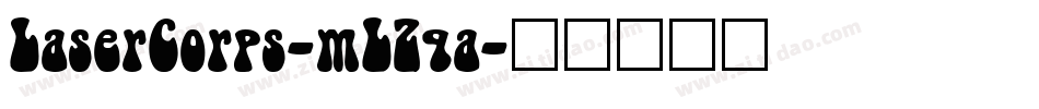 LaserCorps-mLZqa字体转换