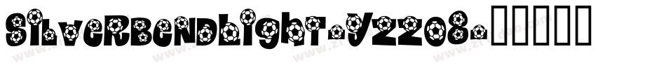 SilverBendLight-Yzzo8字体转换