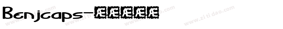 Benjcaps字体转换