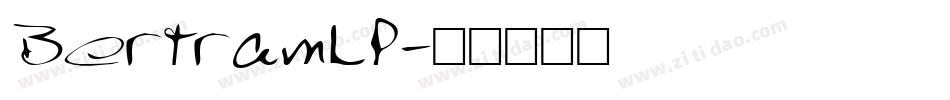 BertramLP字体转换