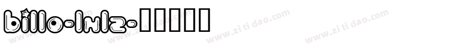 Billo-lxlZ字体转换