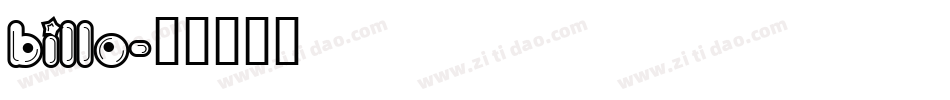 Billo字体转换
