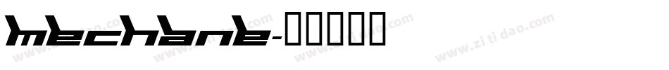 Mechane字体转换