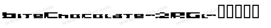 BiteChocolate-2RGl字体转换