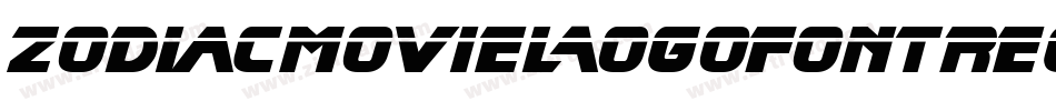 ZodiacMovieLogoFontRegular-Dyo1字体转换