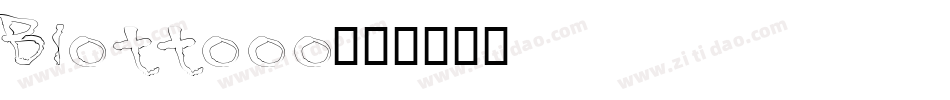 Blottooo字体转换