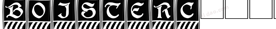 BOISTERC字体转换