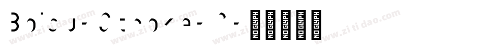 Boisu-Stroke-2字体转换