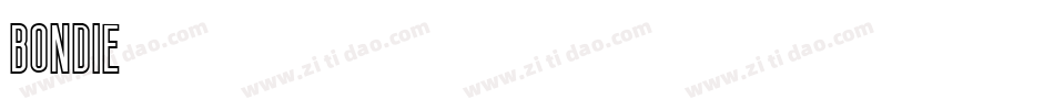 Bondie字体转换