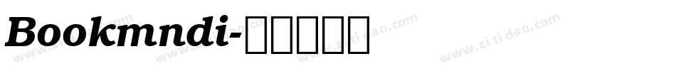 Bookmndi字体转换