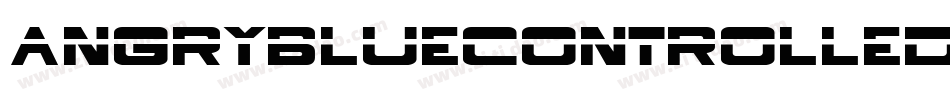 AngryblueControlled-XWY9字体转换