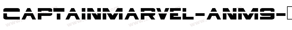 Captainmarvel-anm9字体转换