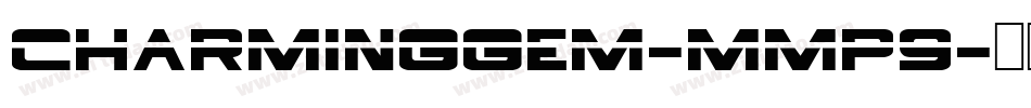 Charminggem-mmp9字体转换