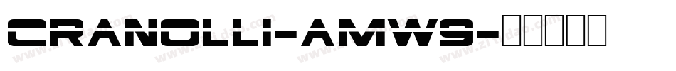 Cranolli-amW9字体转换