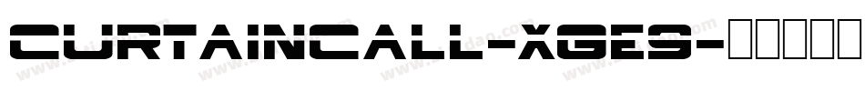CurtainCall-XGE9字体转换