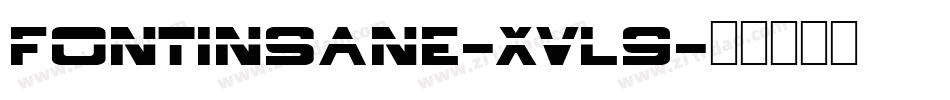 FontInsane-XVL9字体转换
