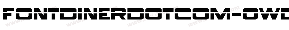 Fontdinerdotcom-0WD9字体转换