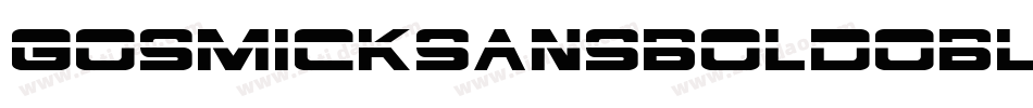 Gosmicksansboldoblique-vAZ9字体转换