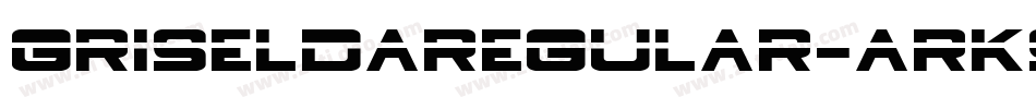 GriseldaRegular-aRK9字体转换