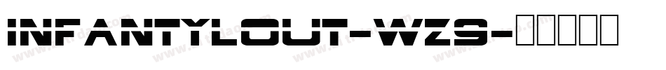 Infantylout-wz9字体转换