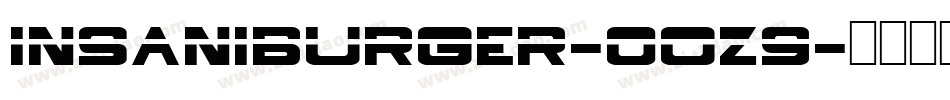 Insaniburger-0OZ9字体转换