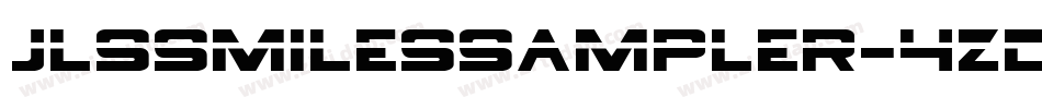 Jlssmilessampler-4ZD9字体转换