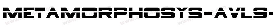 Metamorphosys-aVL9字体转换