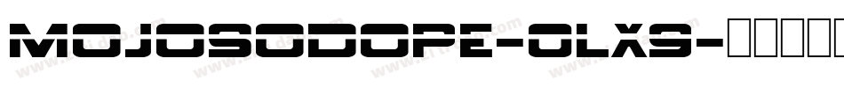 Mojosodope-0Lx9字体转换