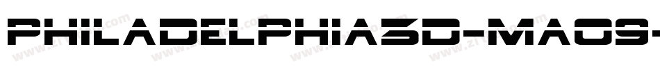 Philadelphia3D-mAO9字体转换