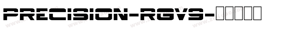 Precision-rgv9字体转换