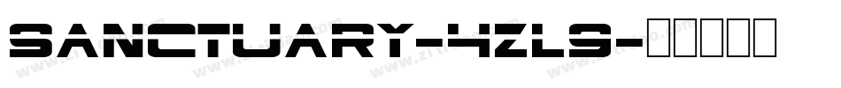Sanctuary-4ZL9字体转换