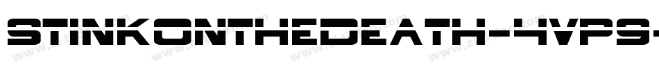 Stinkonthedeath-4vp9字体转换