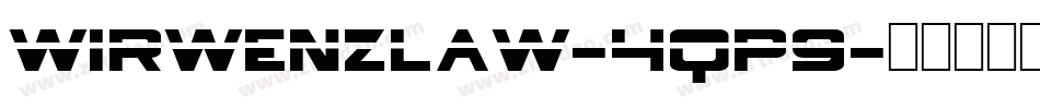 Wirwenzlaw-4qP9字体转换