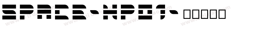 Space-nPo1字体转换