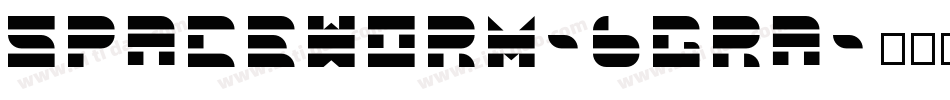 SpaceWorm-6gRA字体转换