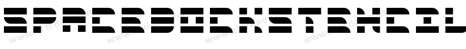 SpacedockStencil-7BXV字体转换