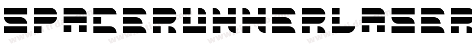 spacerunnerlaser字体转换