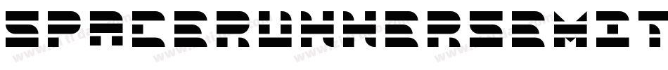 spacerunnersemital字体转换