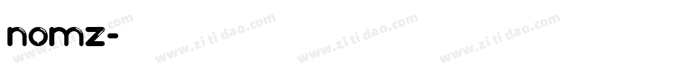 Nomz字体转换