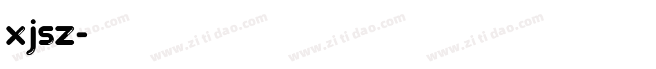 xjsz字体转换