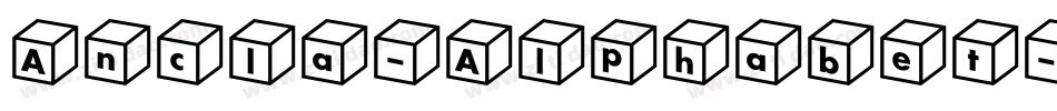 Ancla-Alphabet字体转换