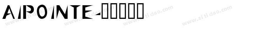 AIPOINTE字体转换