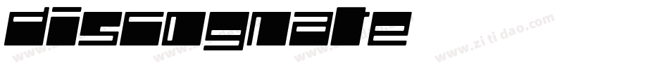 Discognate字体转换